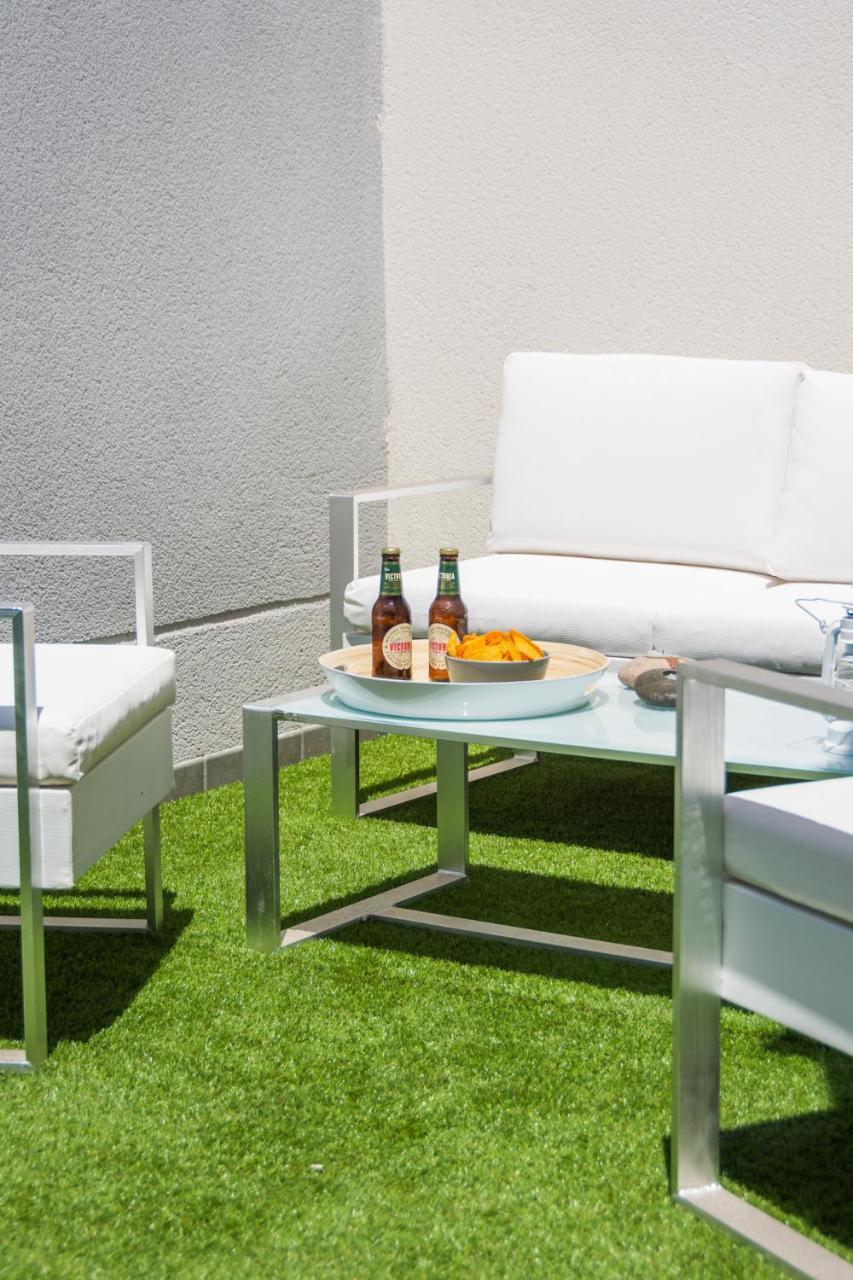 شقة Atico Con Terraza Ac 1Hab En El Centro Y Piscina Comunitaria مالقة المظهر الخارجي الصورة